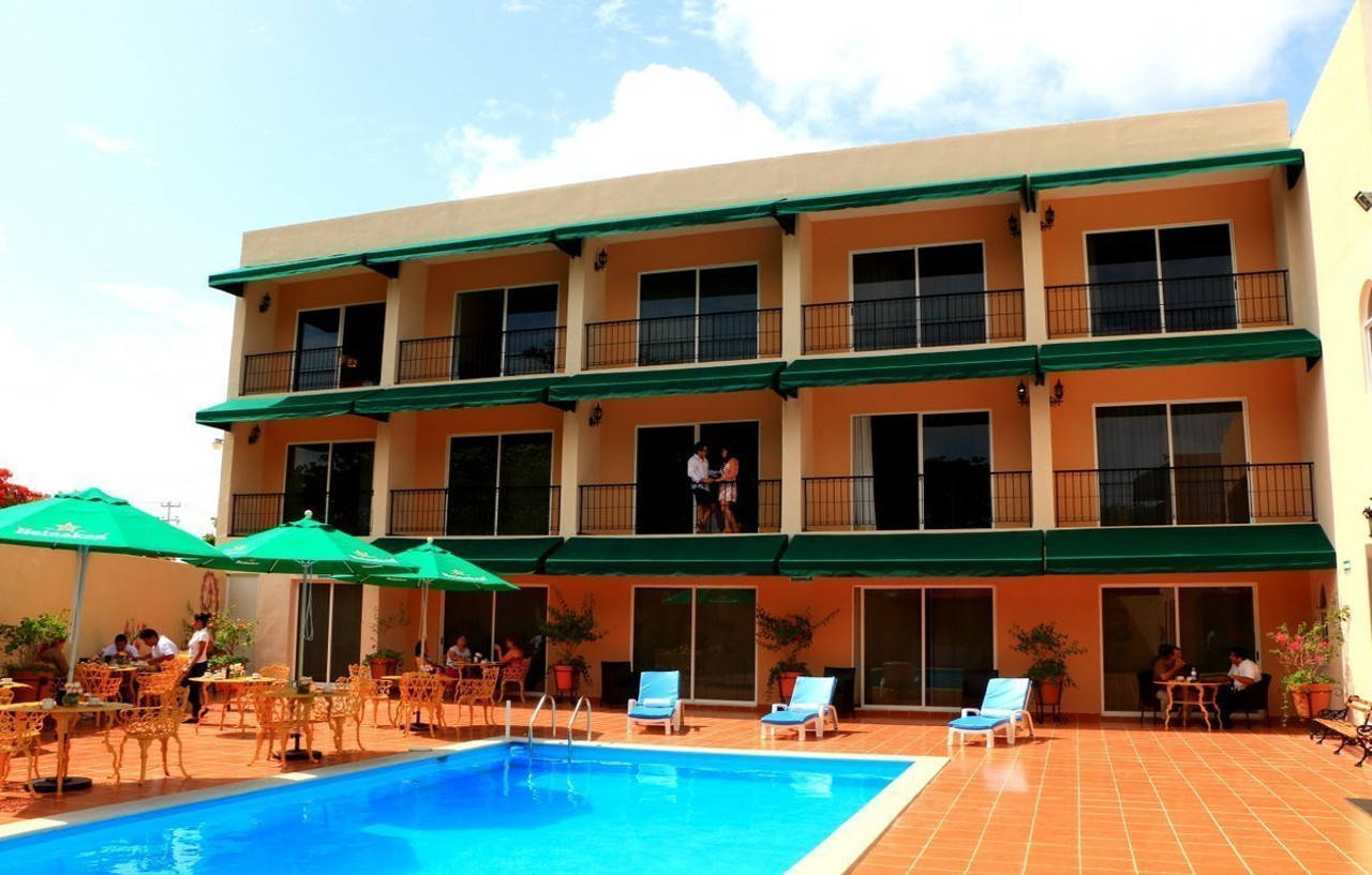 Hotel Siglo 21 Mérida Dış mekan fotoğraf